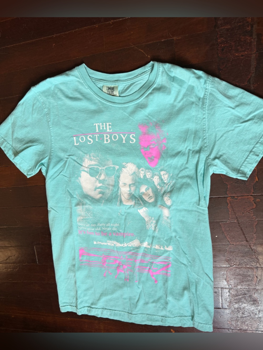 The Lost Boys Aqua Graphic Tee